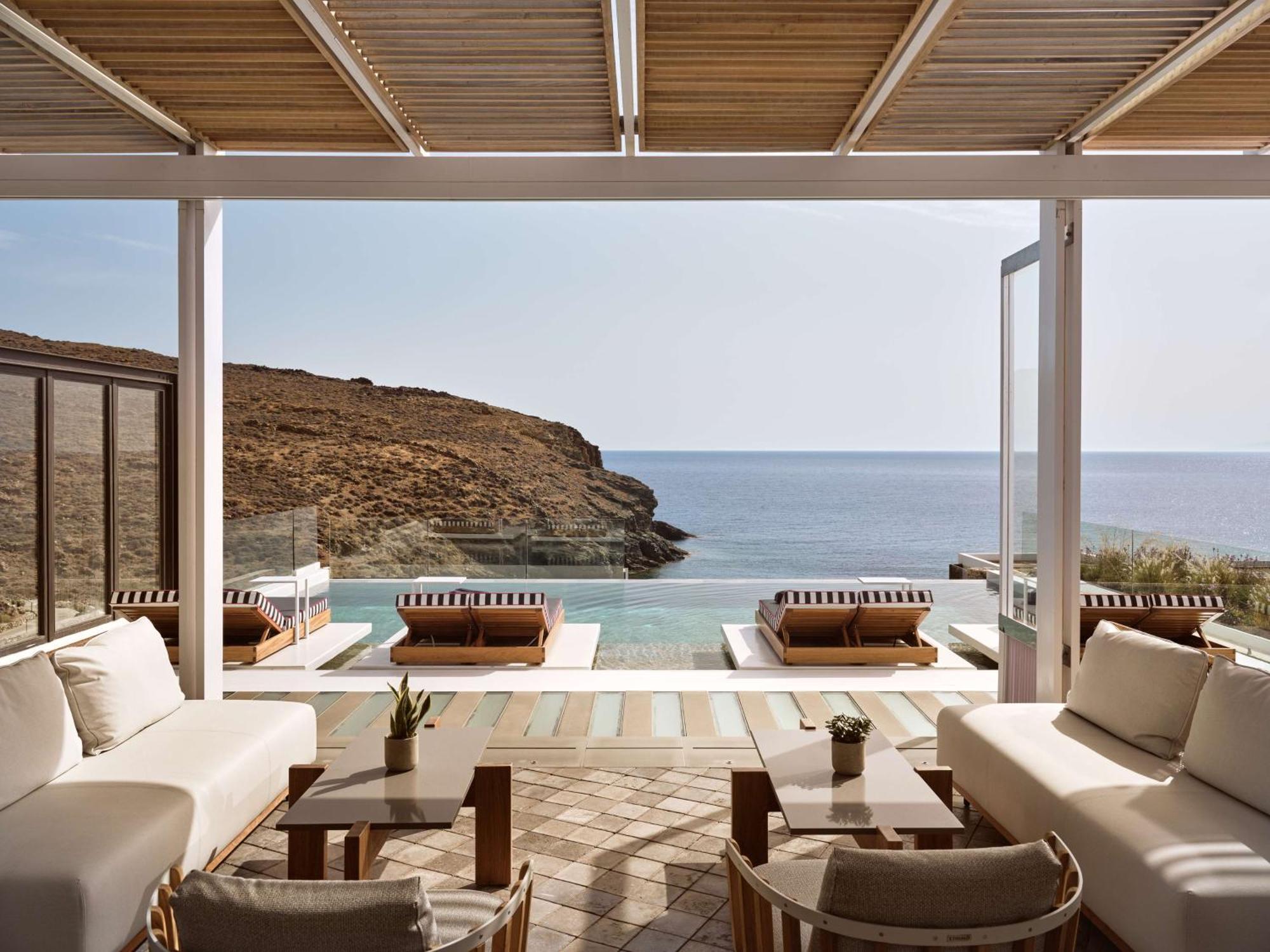 Semeli Coast Mykonos Curio Collection By Hilton Hotel Merchia Beach